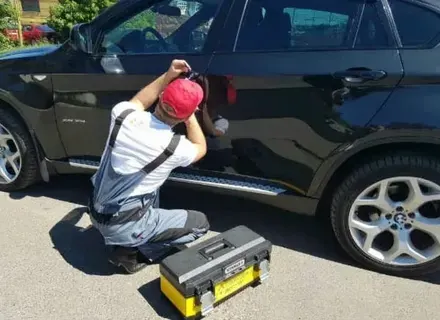 Вскрытие BMW
